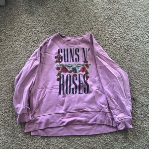 Guns N' Roses Pink Sweater